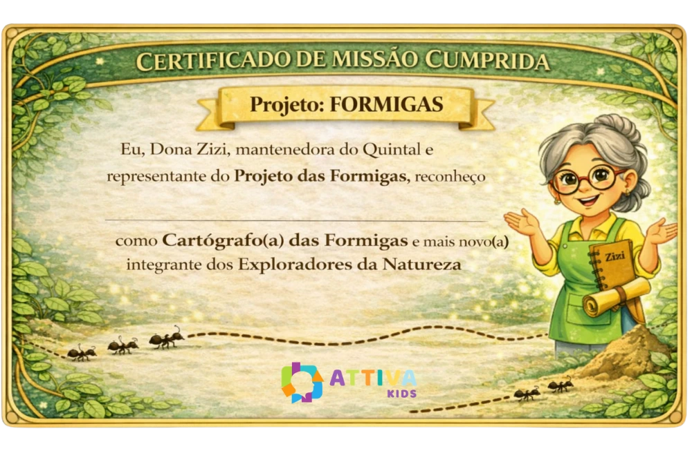Certificado de Missão Cumprida