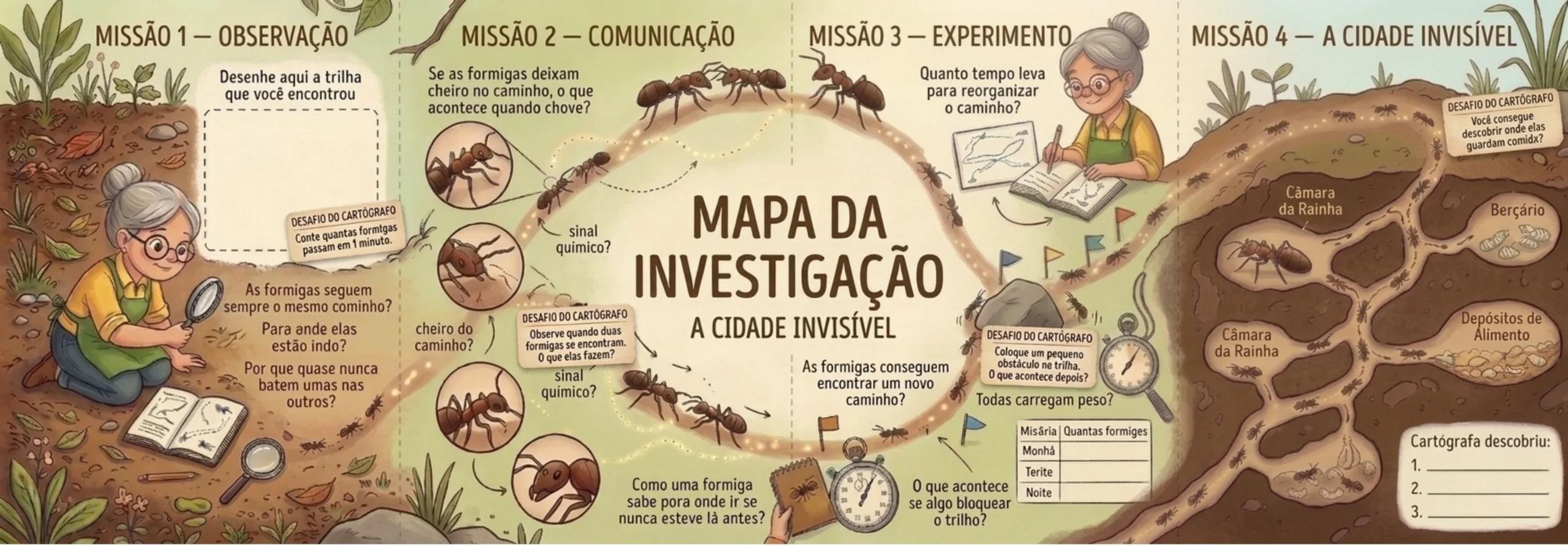 Mapa da Investigação